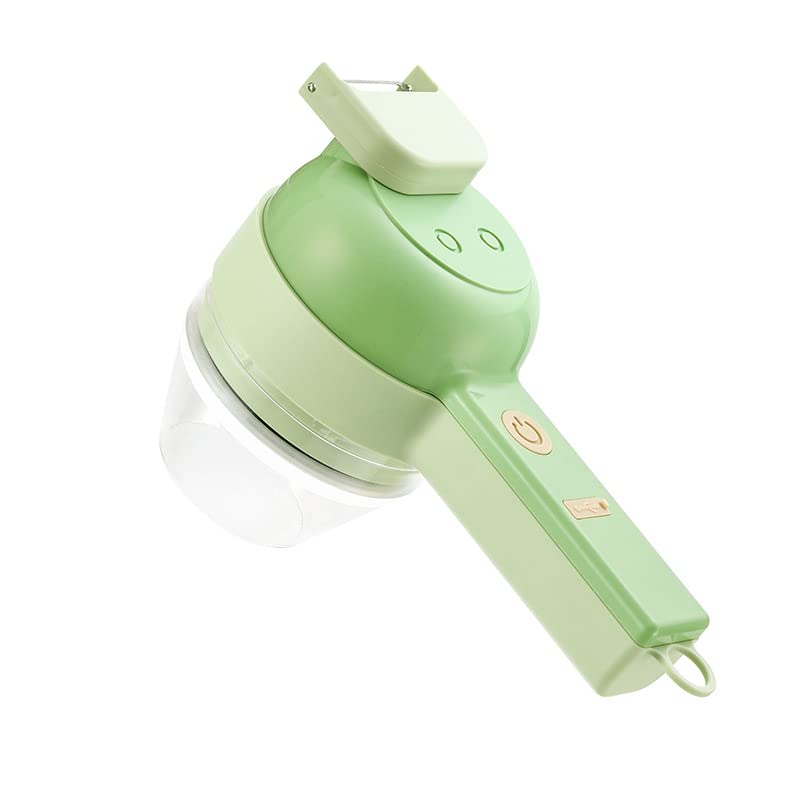 Electric Vegetable Cutter Set 4 in 1 Portable Rechargeable Wireless Food Processor I326