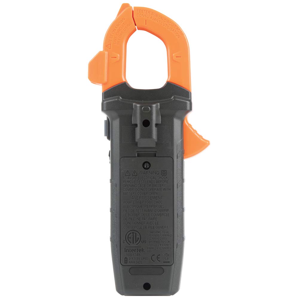 Digital Clamp Meter, Auto-Ranging 400 Amp AC K647714