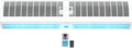 Wall-Mounted Air Curtain Fan with Remote Control W667677