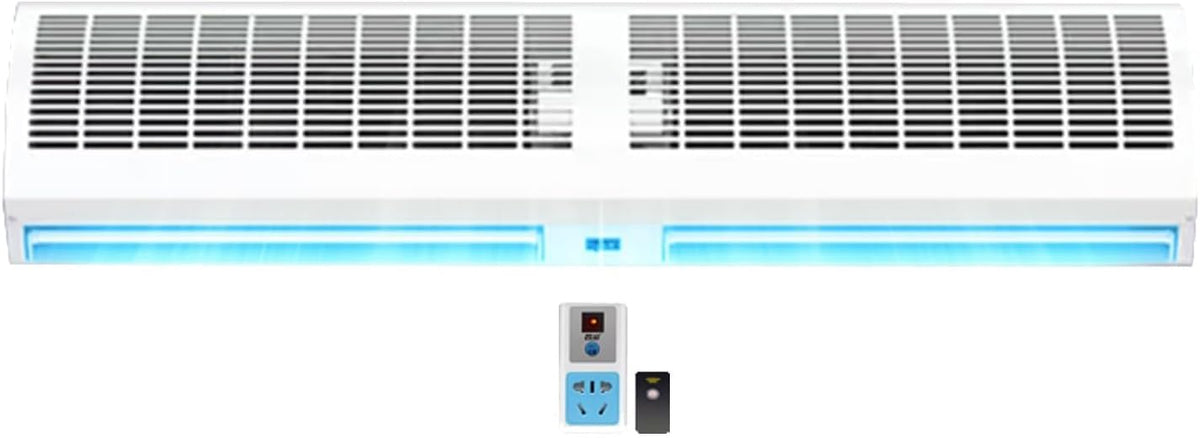 Wall-Mounted Air Curtain Fan with Remote Control W667677