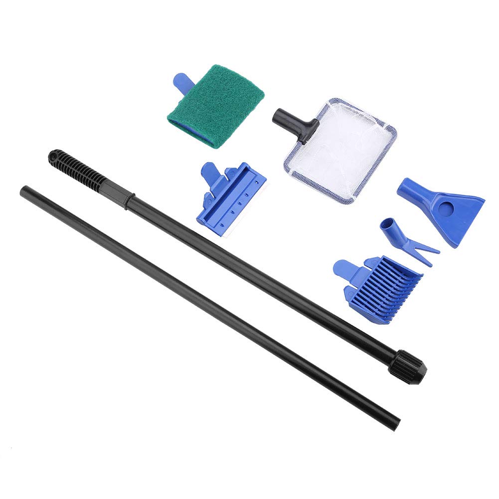 5 in 1 Retractable Aquarium Cleaning Kit with Extendable Handle U9739