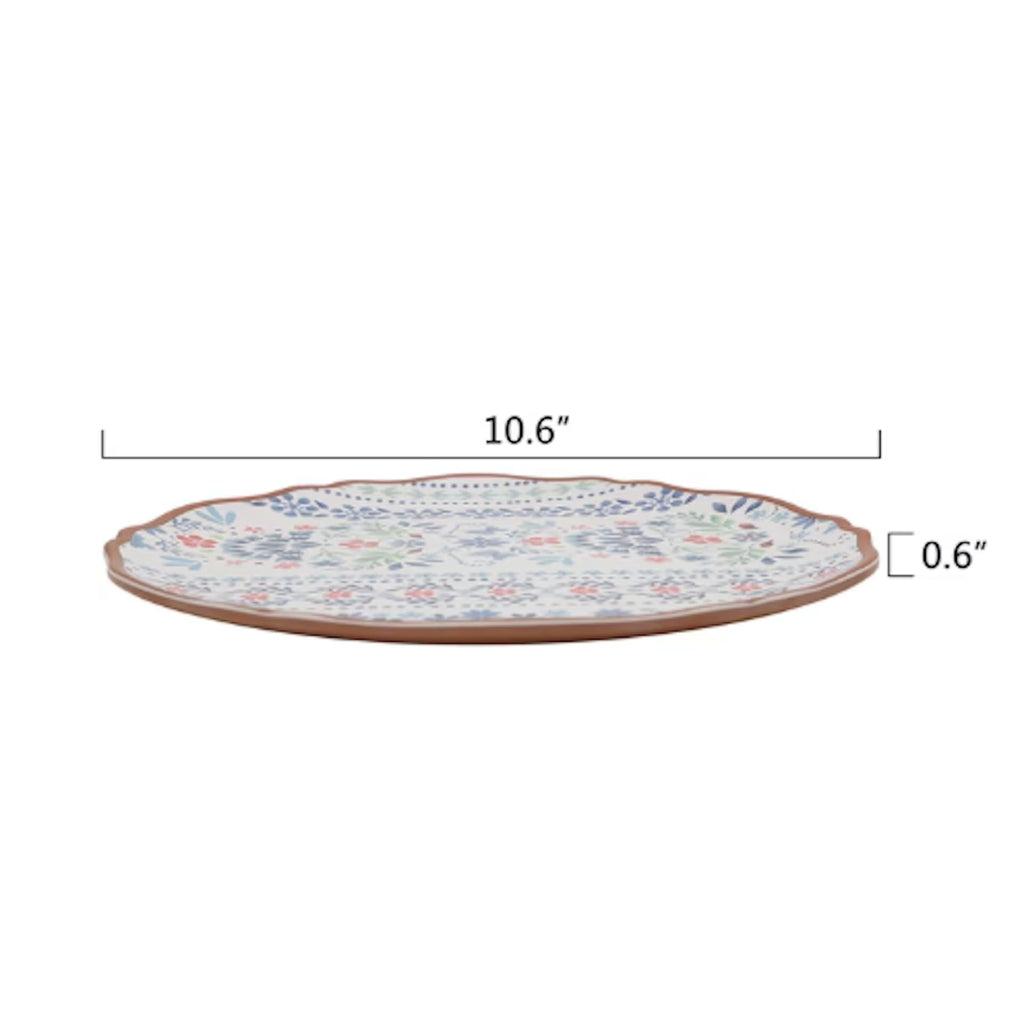 12-Piece Bamboo Melamine Dinnerware Set N902653