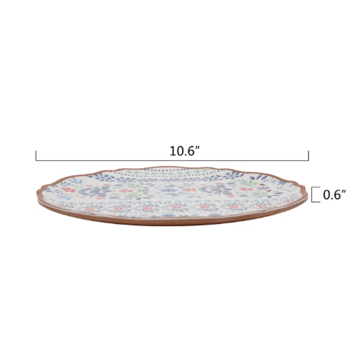 12-Piece Bamboo Melamine Dinnerware Set N902653
