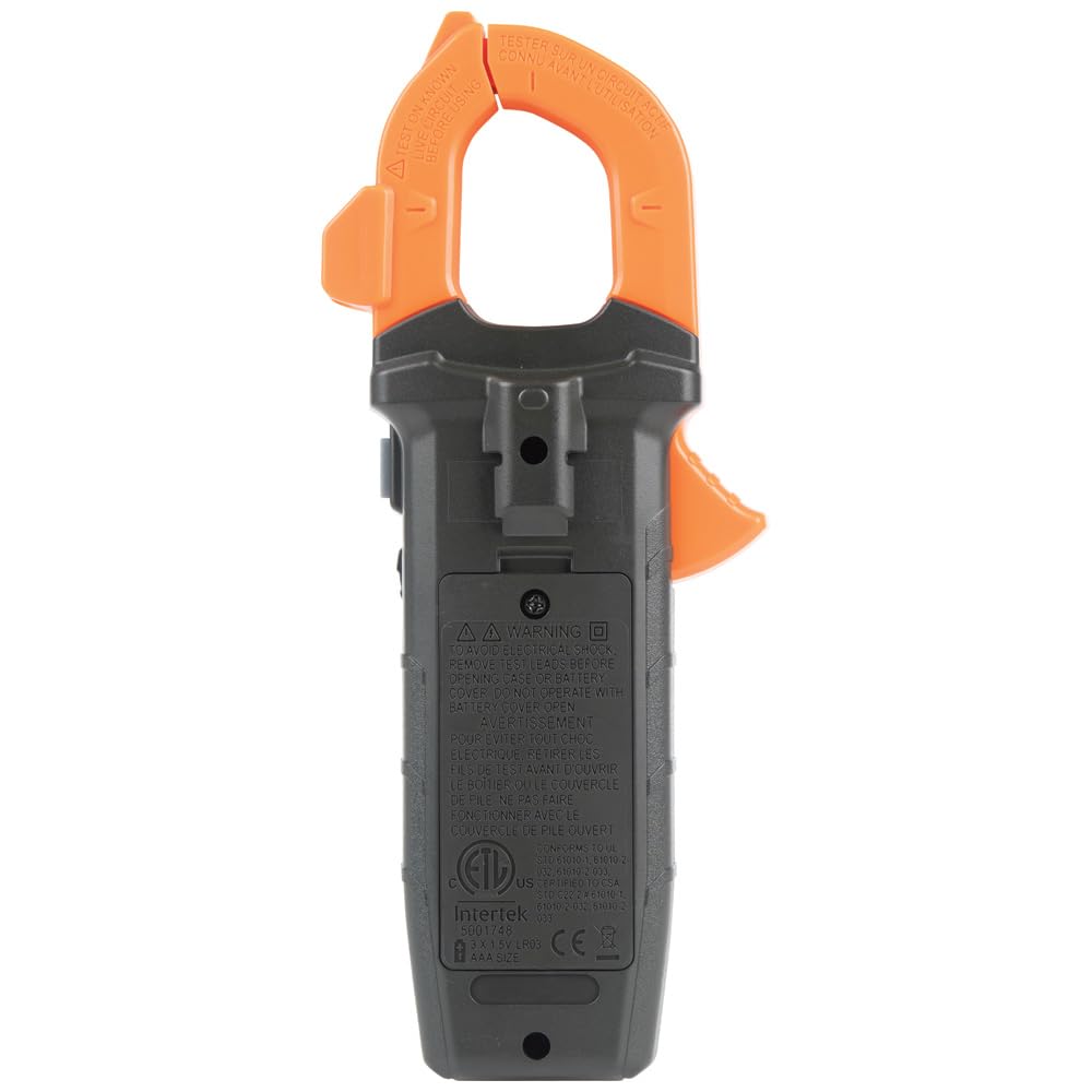 Digital Clamp Meter, Auto-Ranging 400 Amp AC K647714