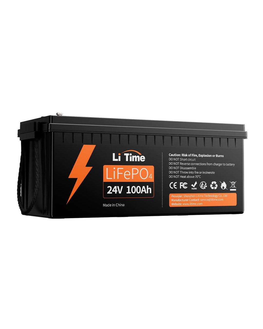 24V 100Ah LiFePO4 Lithium Battery P19730