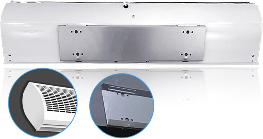 Wall-Mounted Air Curtain Fan with Remote Control W667677