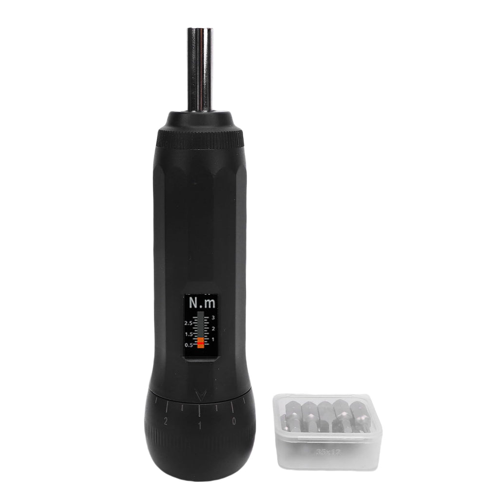 Torque Screwdriver Set 0.5-3N.m 1/4 Inch Drive with S2 Bits T25201