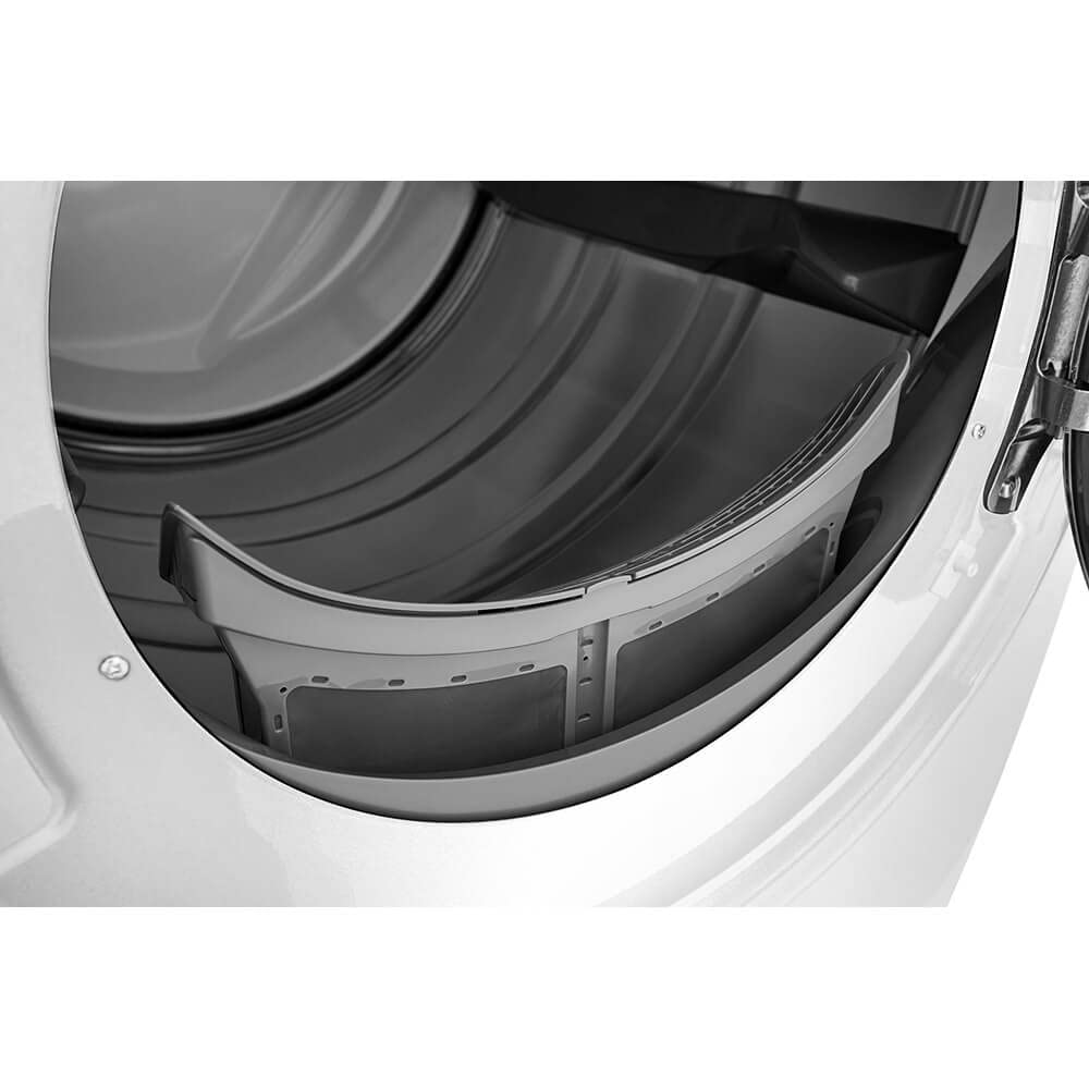 White 8 cu. ft. Vented Front Load Stackable Electric Dryer Z58142