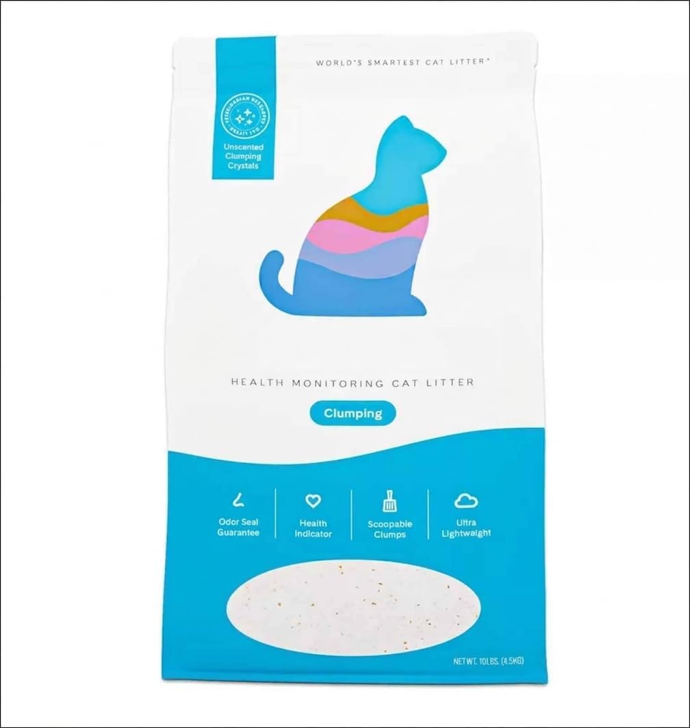 10 lb Unscented Silica Gel Cat Litter I98996