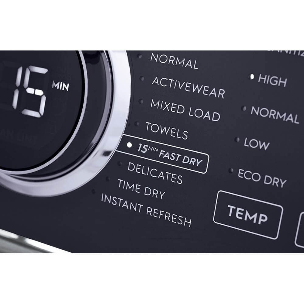 White 8 cu. ft. Vented Front Load Stackable Electric Dryer Z58142