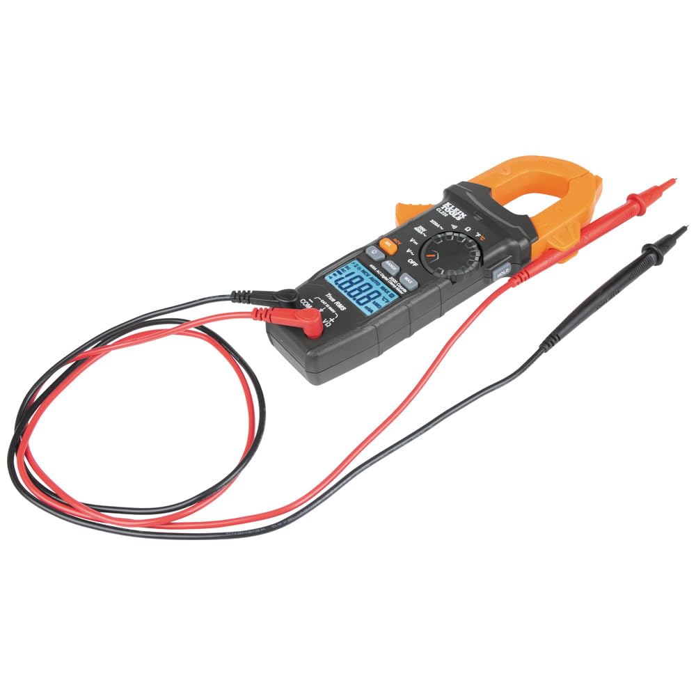 Digital Clamp Meter, Auto-Ranging 400 Amp AC K647714