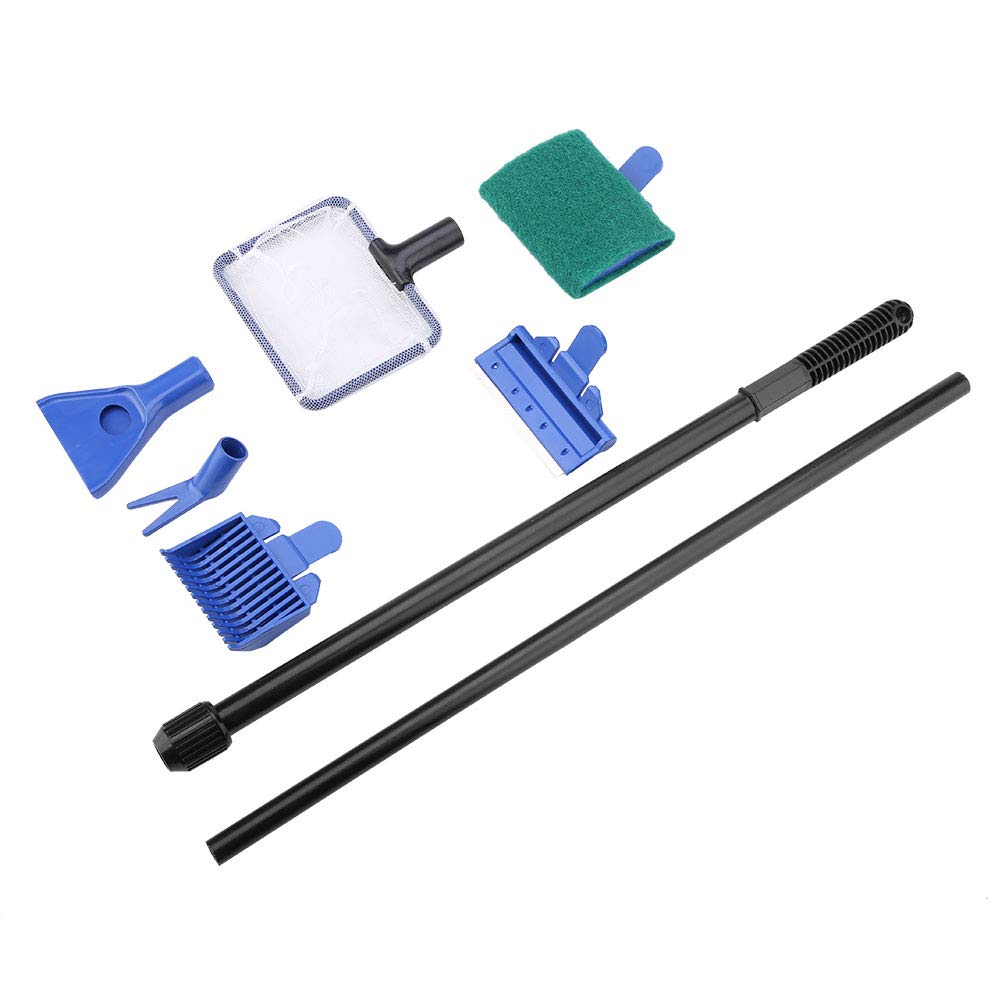 5 in 1 Retractable Aquarium Cleaning Kit with Extendable Handle U9739