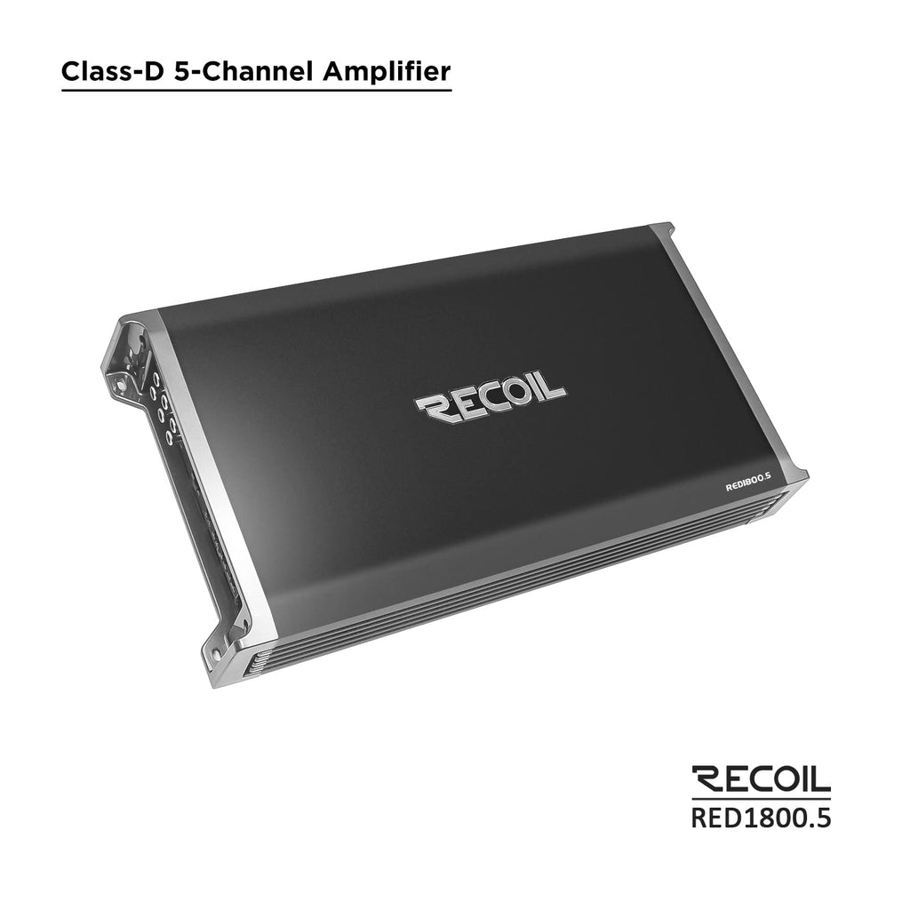 5-Channel Car Audio Amplifier 1800W H278