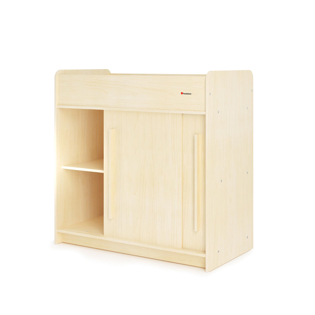 Daycare Changing Table with Built-in Shelving M300