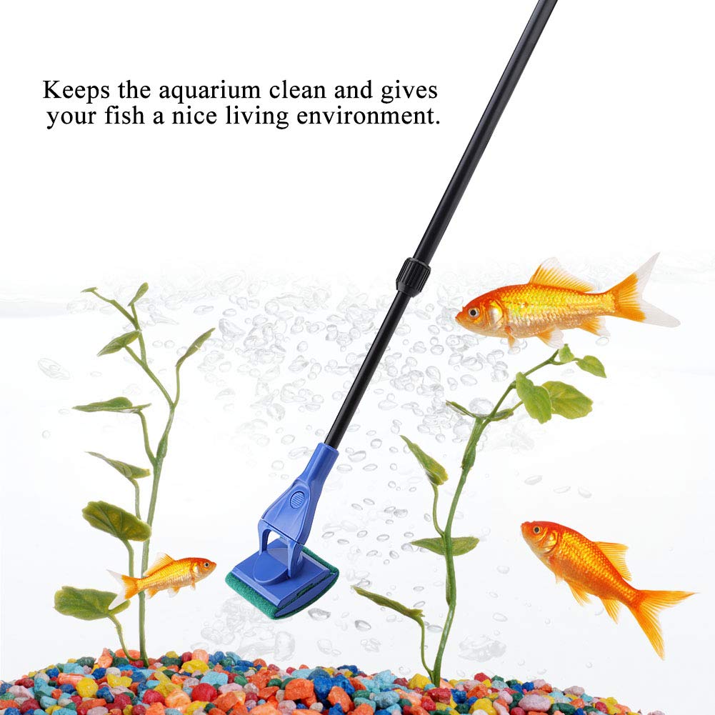 5 in 1 Retractable Aquarium Cleaning Kit with Extendable Handle U9739