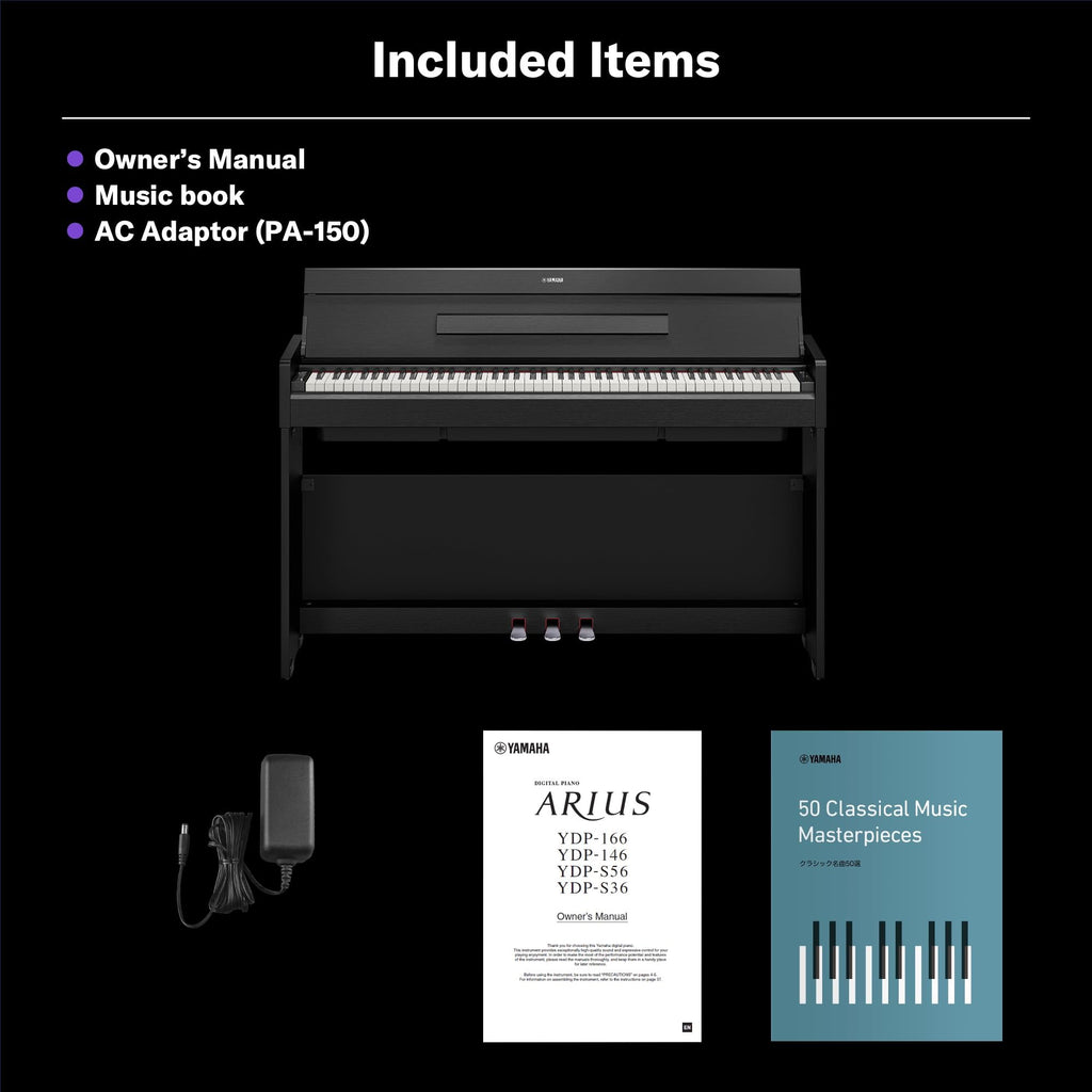 Black 88-Key Weighted Digital Piano J966437