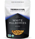 Organic Sun-dried White Mulberries, 2 Lbs (Pack of 2) M6706