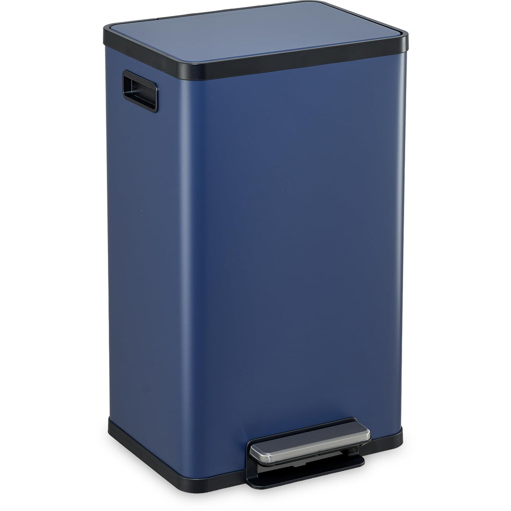 50L Stainless Steel Kitchen Trash Can with Soft-Close Lid K1368