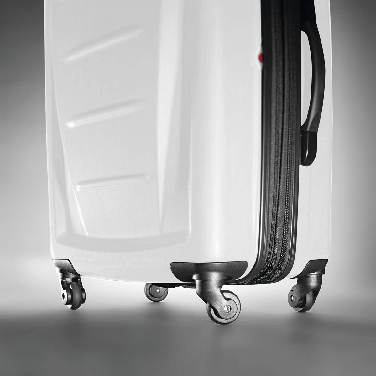 Hardside Luggage with Spinner Wheels, Carry-On 20-Inch, Brushed White J2106