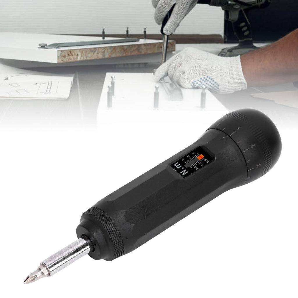 Torque Screwdriver Set 0.5-3N.m 1/4 Inch Drive with S2 Bits T25201