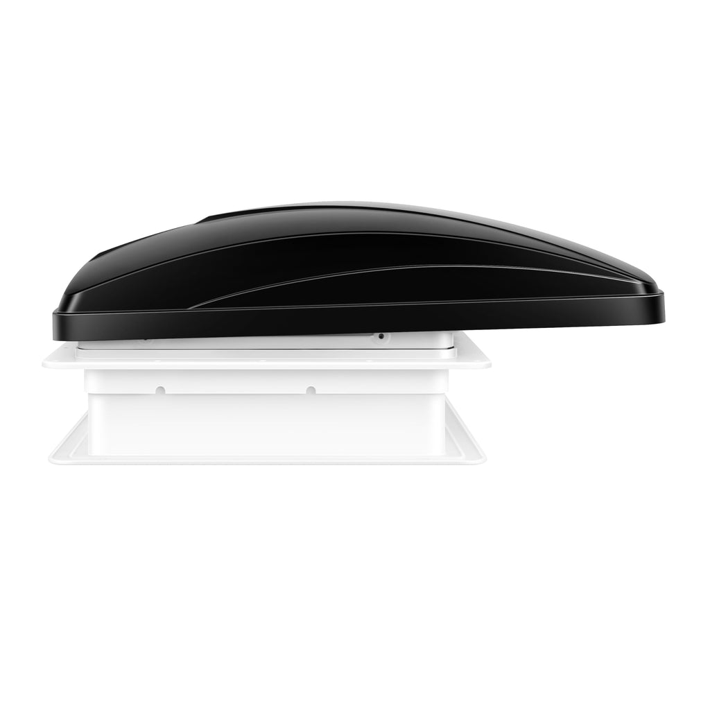 RV Roof Vent Fan 6-Speed Reversible 12V Smoked 14" x 14" V81054