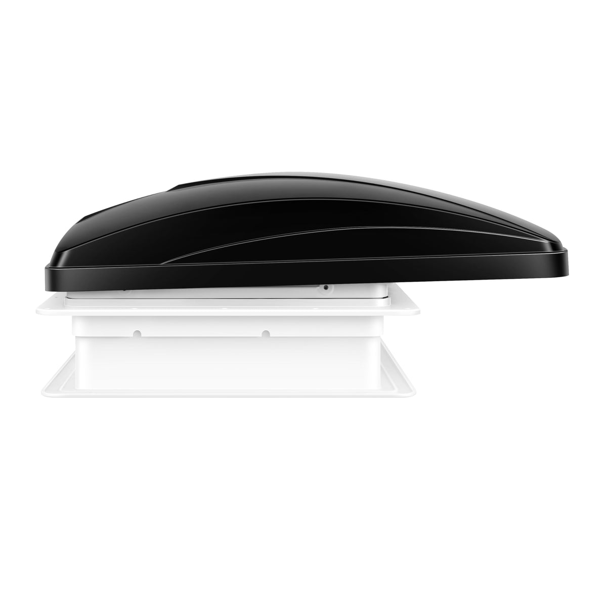 RV Roof Vent Fan 6-Speed Reversible 12V Smoked 14" x 14" V81054