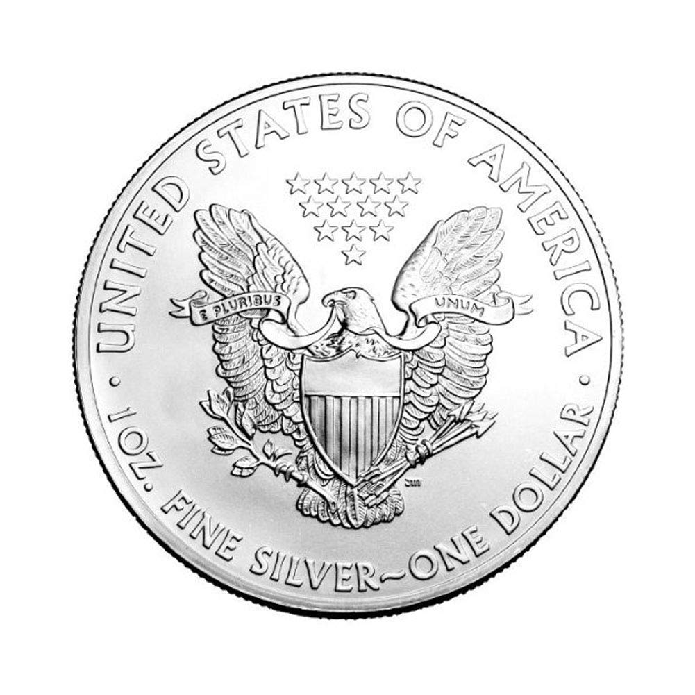 10 1 oz American Silver Eagles Coins O156