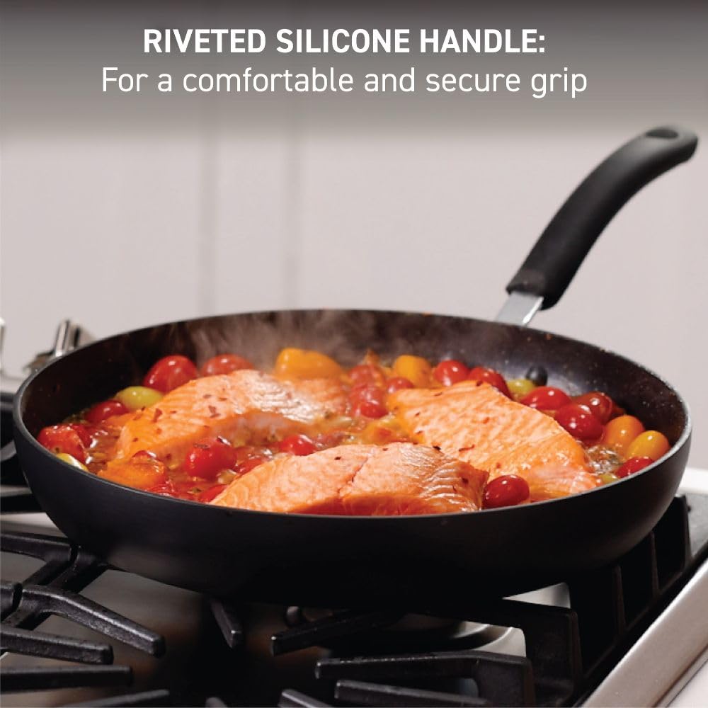Hard Anodized Nonstick Fry Pan Set, 2-Pack V9647