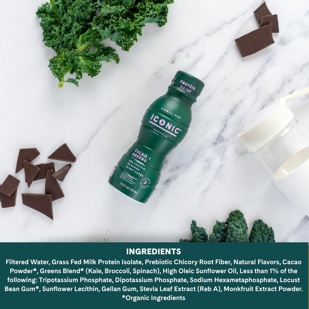 Cacao + Greens Protein Shake 12 Pack M702