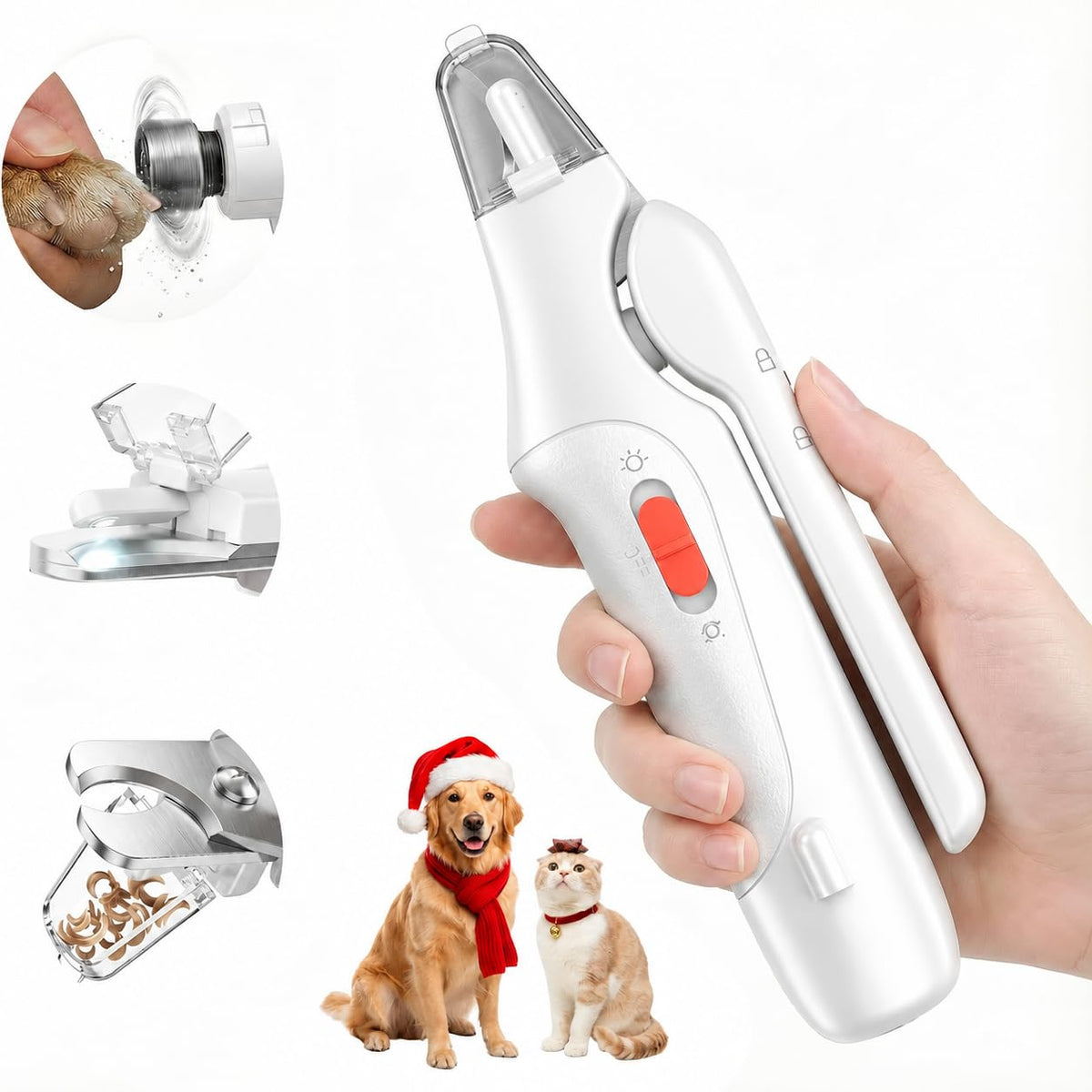 2-in-1 Dog & Cat Nail Clippers and Grinder C412