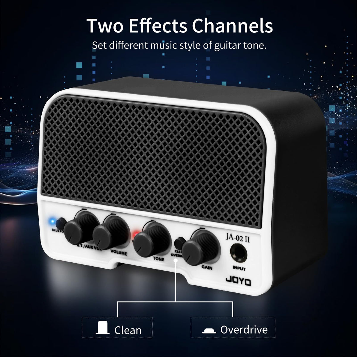 5W Portable Electric Guitar Practice Amplifier with Bluetooth I328005