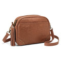 Anti-theft Genuine Leather Crossbody Bag with RFID Card Slots X19357