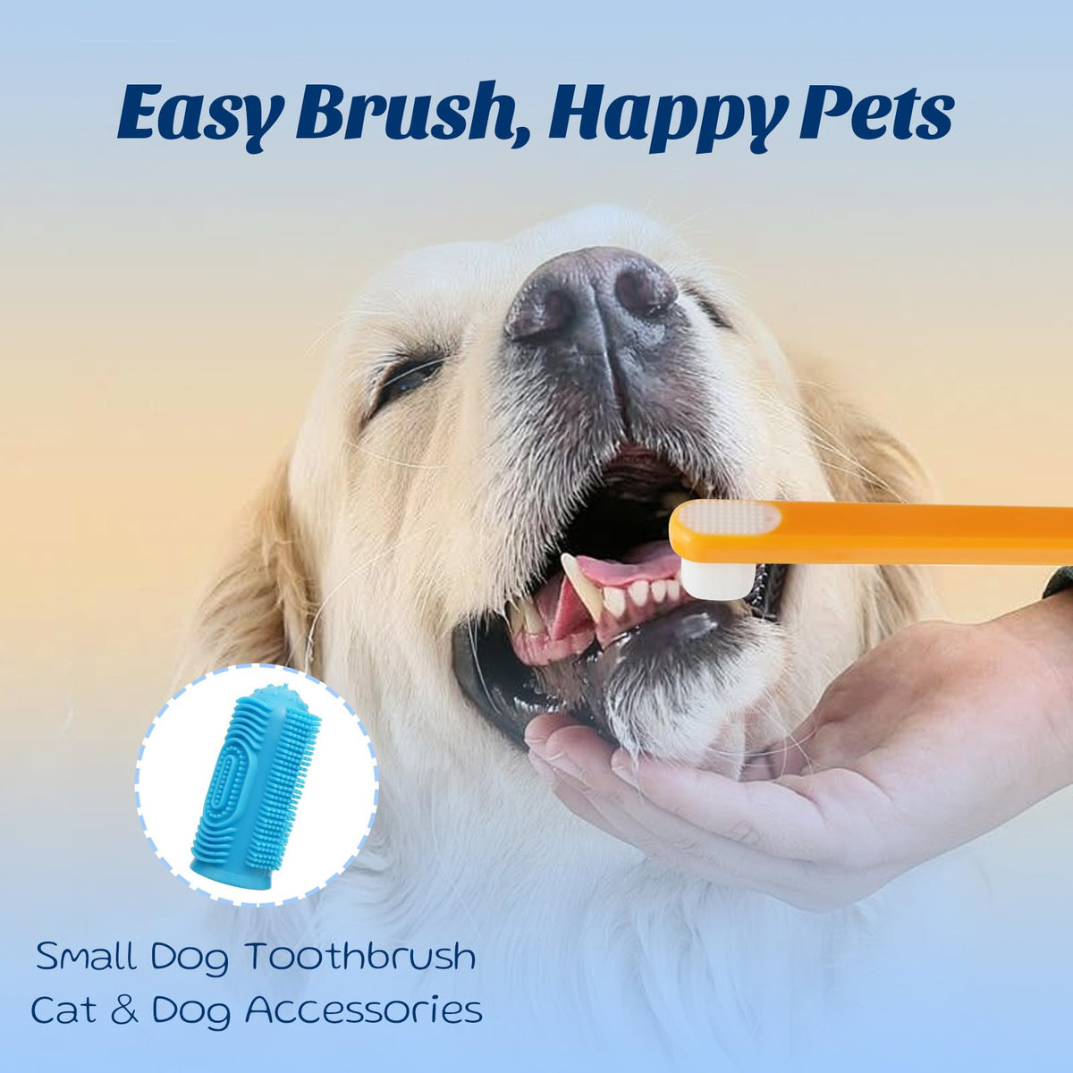 Coconut Chicken Flavor Dog Toothpaste with Toothbrush Kit 2.1oz O59032
