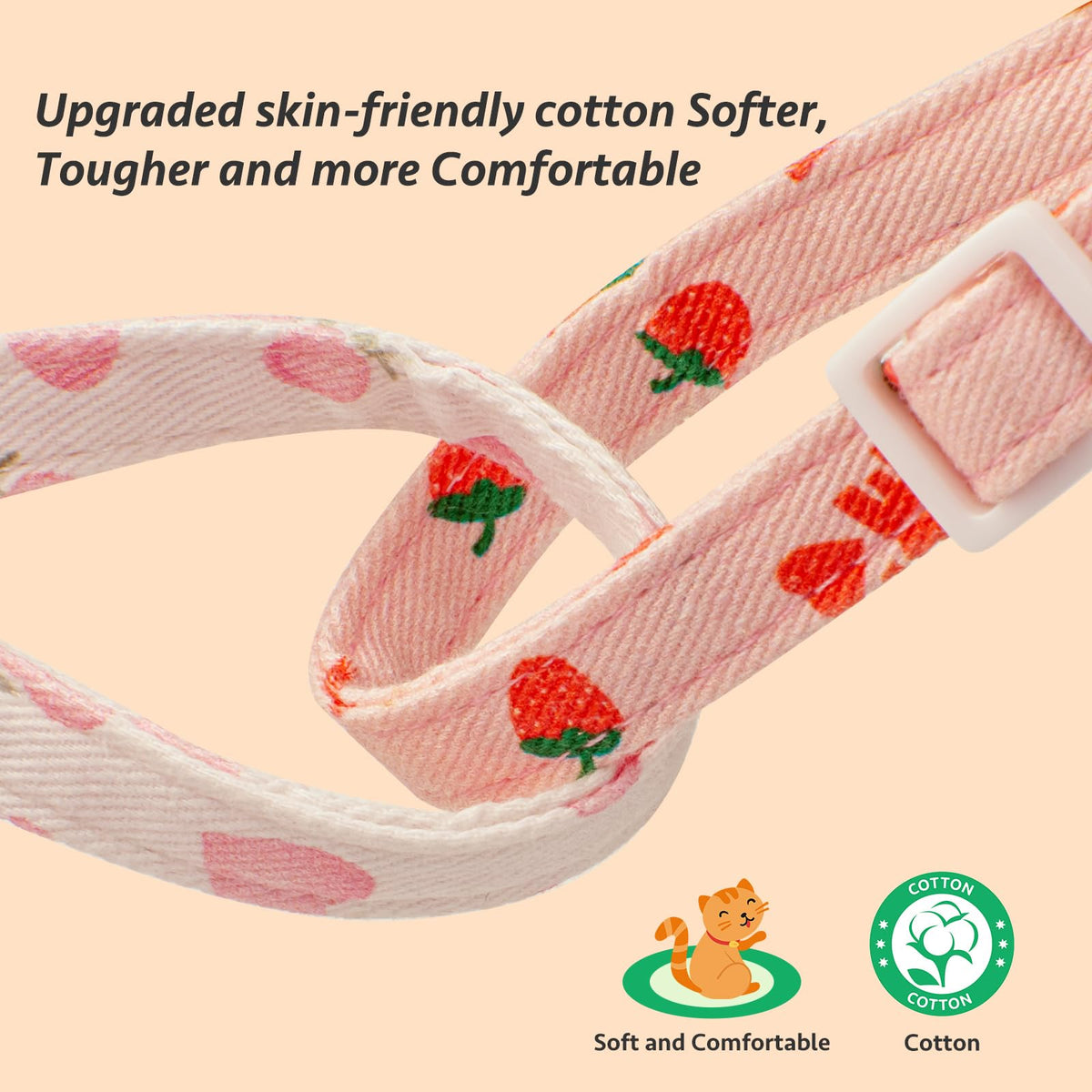2 Pack Cotton Cat Collar C816038