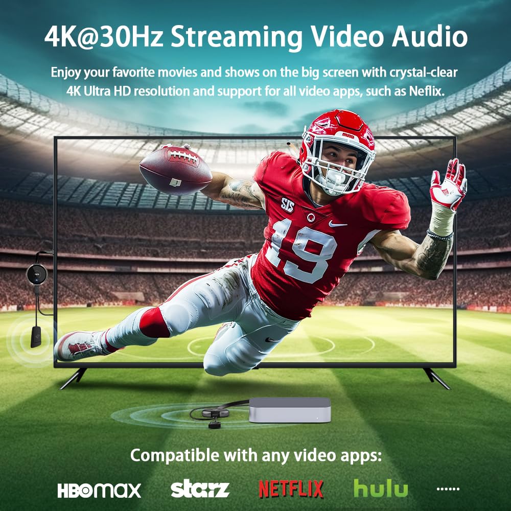 Wireless HDMI Transmitter and Receiver 4K E424