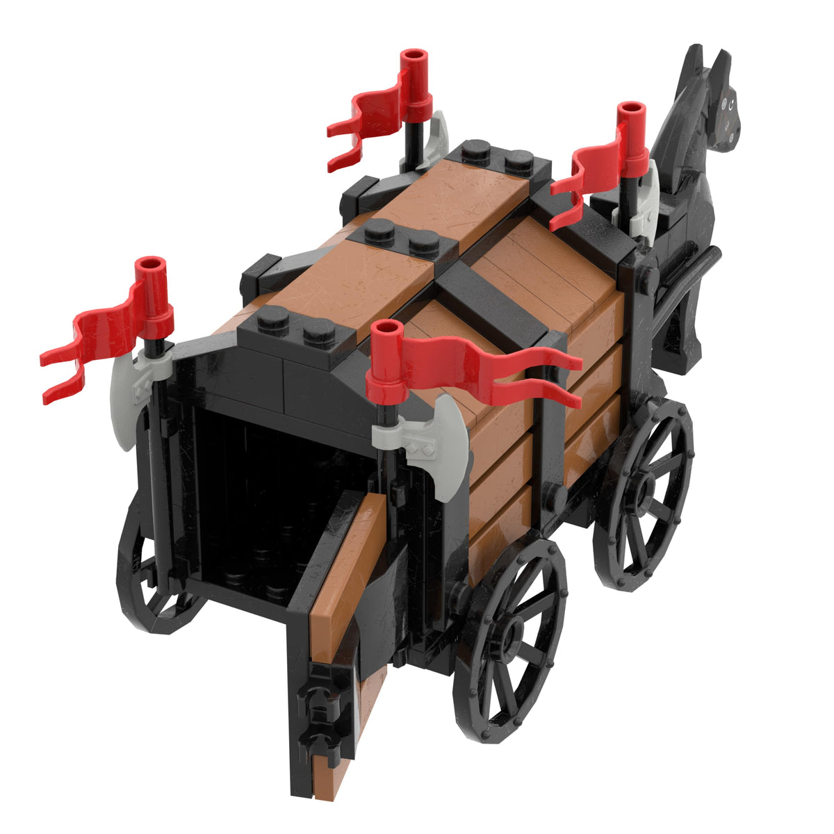 Medieval Carriage Building Blocks B222