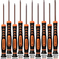 Torx Screwdriver Set of T2-T15, 10-Piece Magnetic Security Screwdrivers L266434