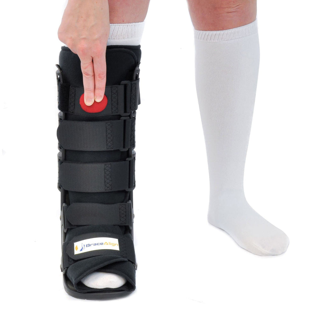 Tall CAM Walker Boot with Ankle & Foot Ice Pack Cold Wrap G882680