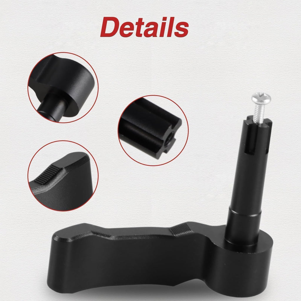 Black Aluminum Thumb Throttle Control Lever Y6598