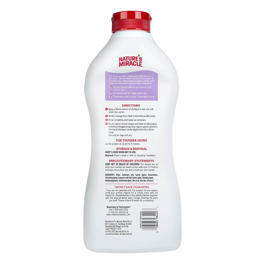 Skunk Odor Control Shampoo & Conditioner, 32 oz L4453