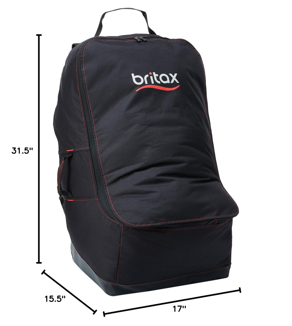 Car Seat Travel Bag with Backpack Straps and Wheels K815