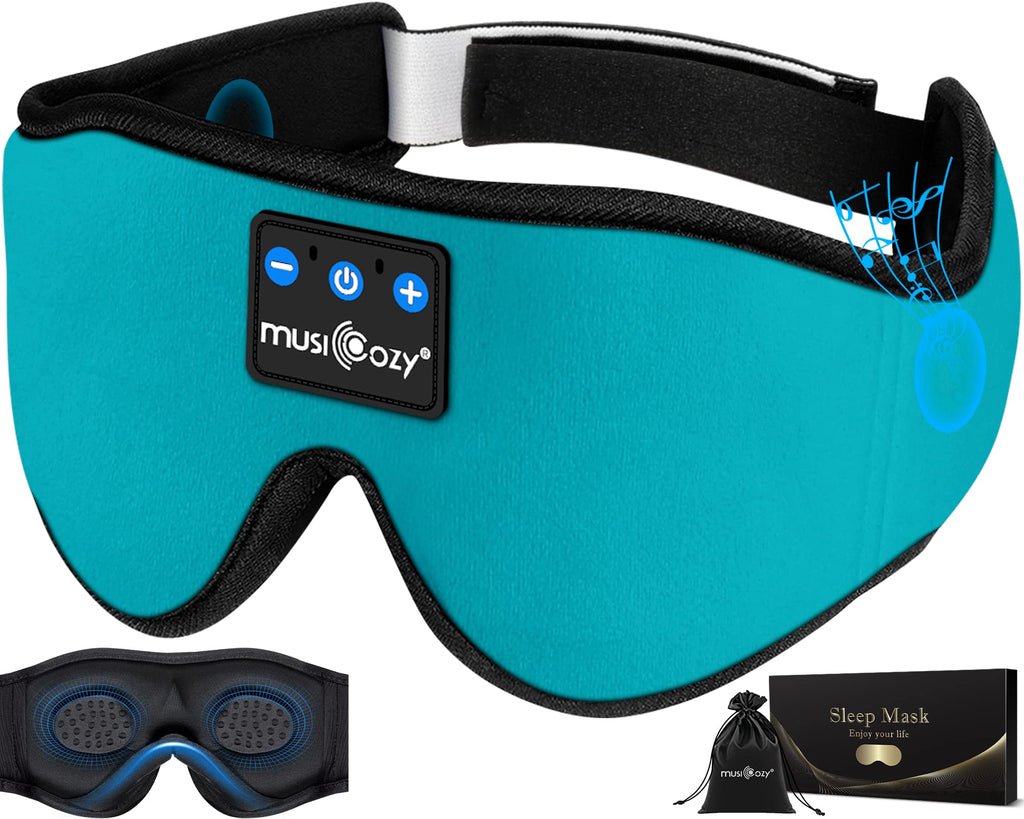 3D Bluetooth Wireless Headband Sleep Mask, Pack of 2 N455617