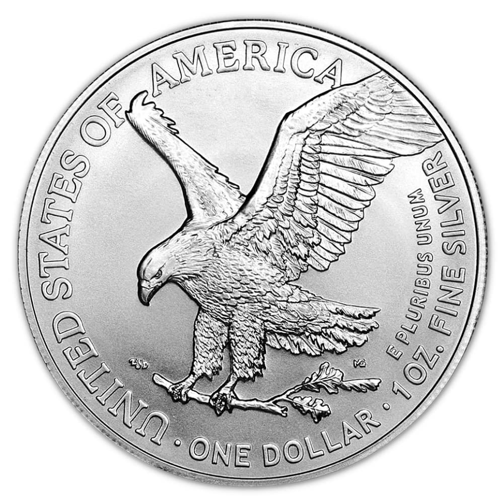 10 1 oz American Silver Eagles Coins O156