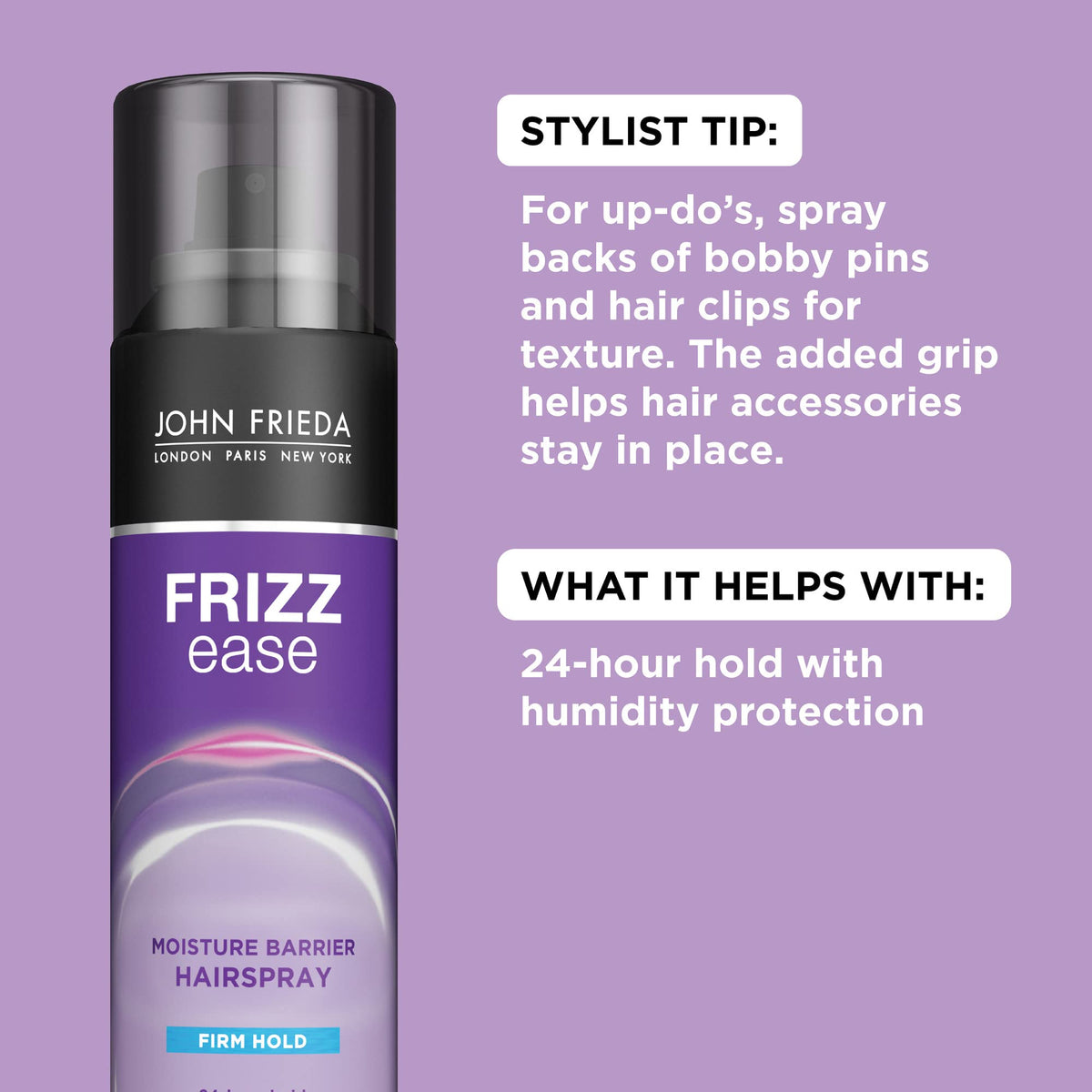 Firm Hold Hairspray 12 Oz Pack of 2 U76268