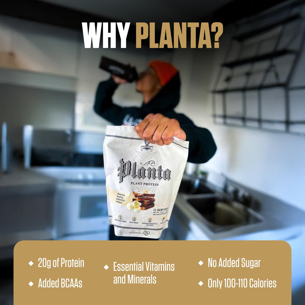 Plant Based Vegan Pea Protein Powder 20g Vanilla C254913