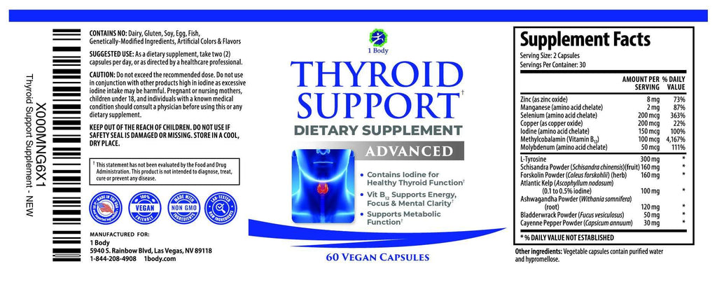 Iodine & Selenium Supplement A639