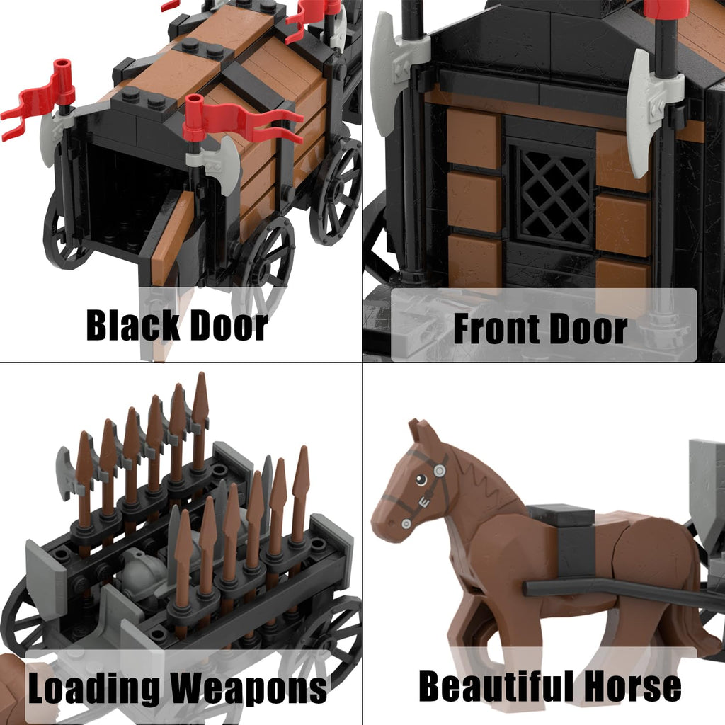 Medieval Carriage Building Blocks B222