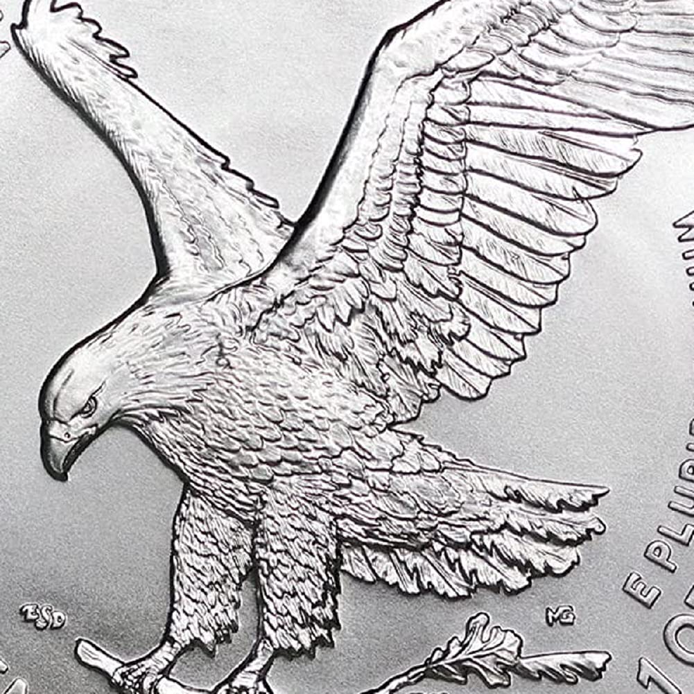 10 1 oz American Silver Eagles Coins O156