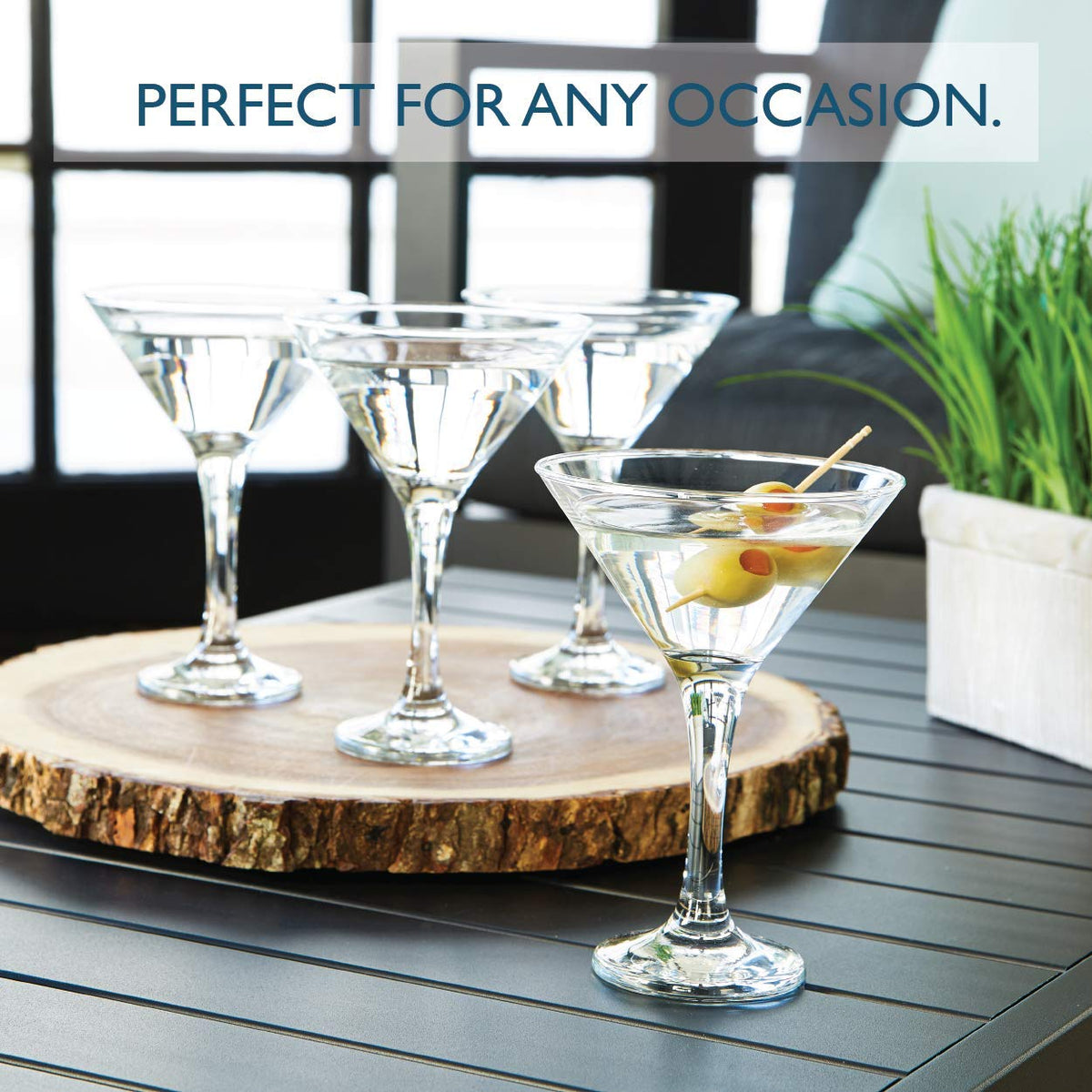Martini Glass Set of 4 F561