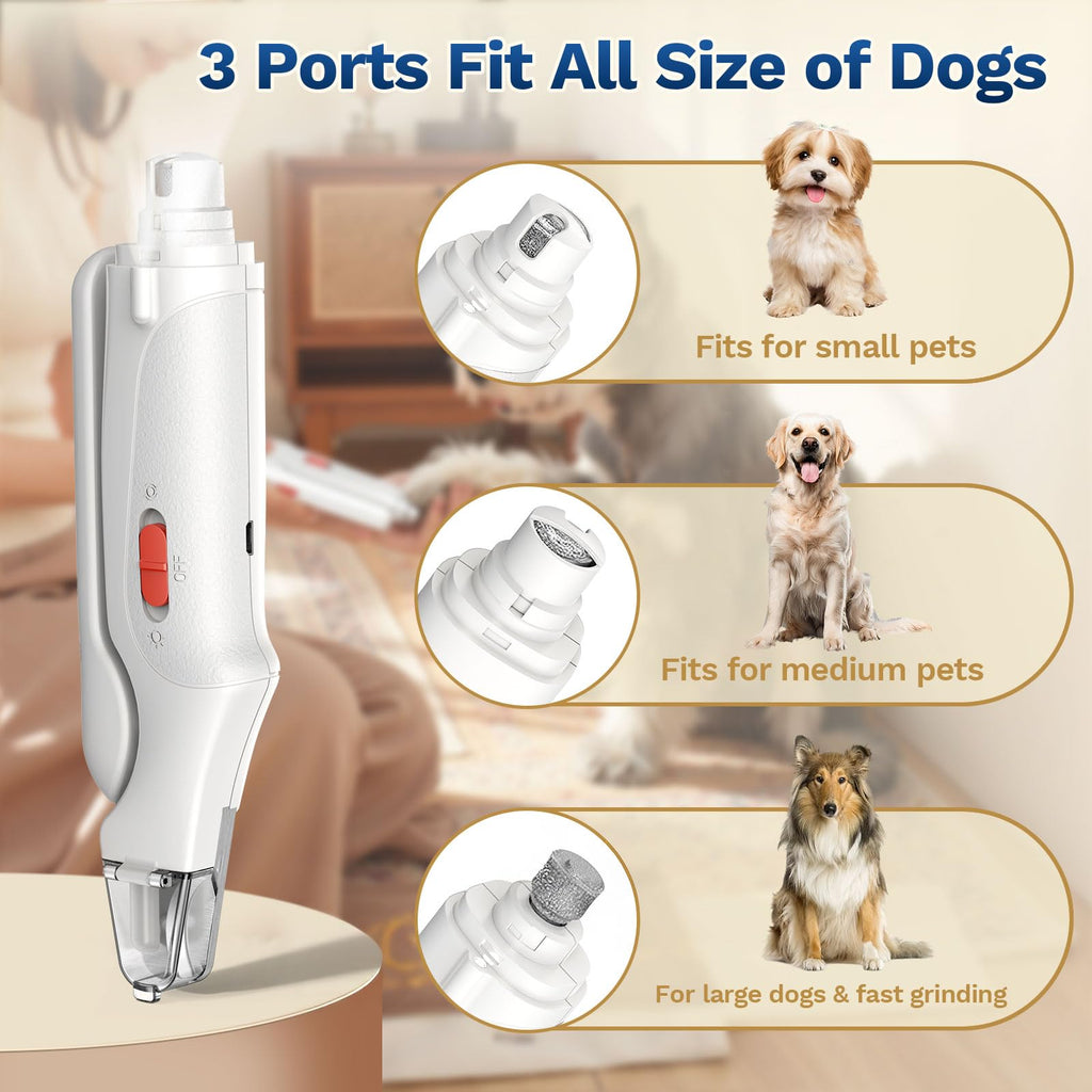 2-in-1 Dog & Cat Nail Clippers and Grinder C412